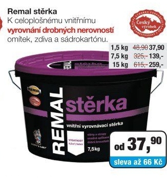 REMAL STĚRKA