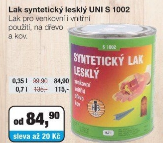 LAK SYNTETICKÝ