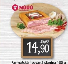 Farmářská slanina Maso uzeniny Písek