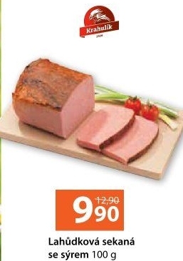 Sekaná lahůdková se sýrem Krahulík