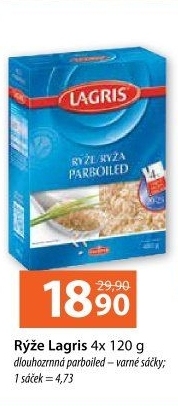 Rýže parboiled Lagris