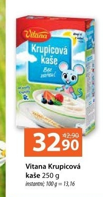 Kaše krupicová Vitana