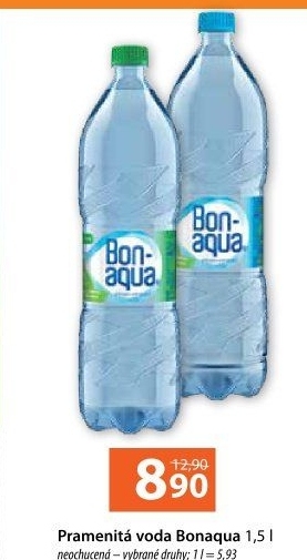 Přírodní voda Bonaqua