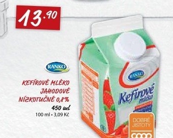 Kefírové mléko Ranko