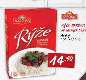 Rýže parboiled Varoma