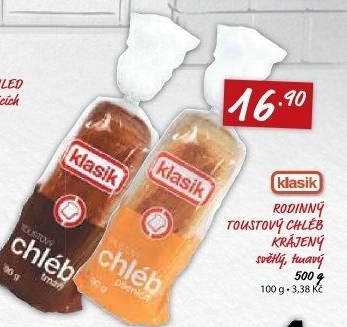 Toustový chléb Coop Klasik