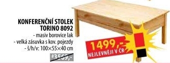 Konferenční stolek TORINO
