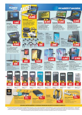 akční leták Planeo Elektro 1.8.2018-7.8.2018
