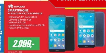 Y5 2018 DS blackHUAWEI