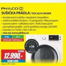 PDC 82 R Crown sušička prádlaPHILCO