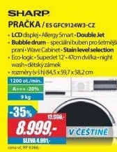ES GFC9124W3-CZ PRAČKASHARP