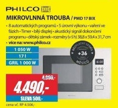 PMD 17 BIX Mikr. Trouba Bílý display