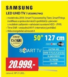 UE50NU7442 LED ULTRA HD LCD TV SAMSUNG