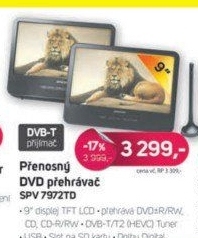 SPV 7972TD23cm DVD+DVB-T SENCOR