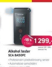 SCA BA50FC Alkohol testerSENCOR
