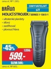 SERIES 1 - 130 S-1 HOLICÍ STROJEK BRAUN