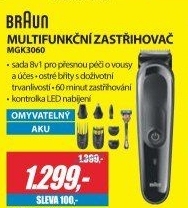 MGK3060 ZASTŘIHOVAČBRAUN