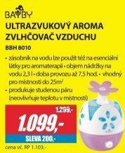 BBH 8010 Aroma zvlhčovač vzduchuBAYBY