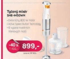 SHB 4450WH ruční tyčový mixérSENCOR