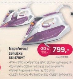 SSI 8710VT ŽehličkaSENCOR
