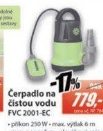 FVC 2001-EC Čerpadlo čis. voda Fieldmann