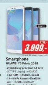 Y6 Prime 2018 DS blackHUAWEI