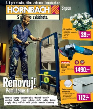 akční leták Hornbach 1.8.2018-29.8.2018