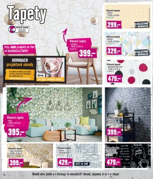 akční leták Hornbach 1.8.2018-29.8.2018