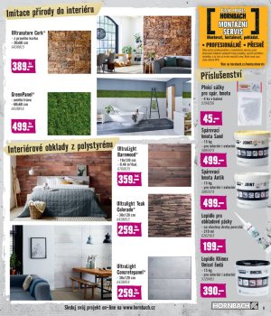 akční leták Hornbach 1.8.2018-29.8.2018