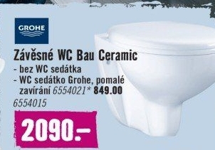 Závěsné WC Grohe