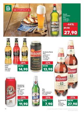 akční leták Kaufland 9.8.2018-15.8.2018
