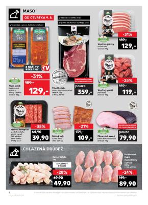 akční leták Kaufland 9.8.2018-15.8.2018