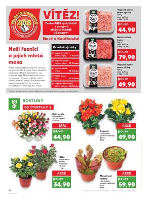 akční leták Kaufland 9.8.2018-15.8.2018