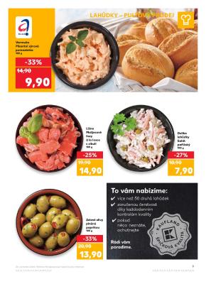 akční leták Kaufland 9.8.2018-15.8.2018