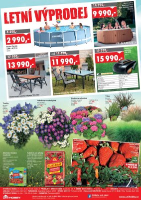 akční leták UNI HOBBY 9.8.2018-26.8.2018