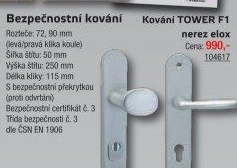 Kování Tower Cobra