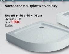 Sprchová vanička