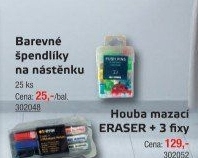 Špendlíky na nástěnku