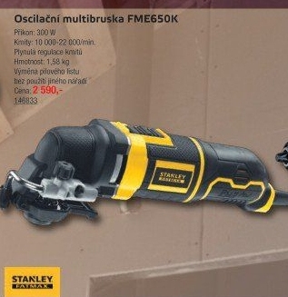 Multifunkční stroj Stanley FatMax FME650K
