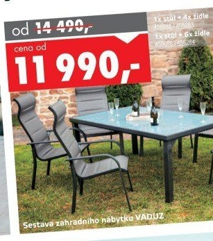Zahradní set Vaduz
