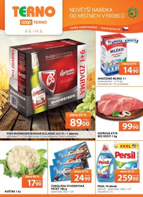 akční leták COOP 8.8.2018-14.8.2018