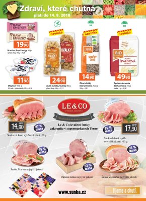 akční leták COOP 8.8.2018-14.8.2018