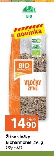 Vločky žitné Bio Harmonie