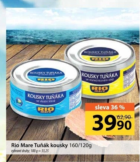 Tuňák kousky Rio Mare