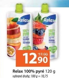 Kapsička ovocné pyré Relax