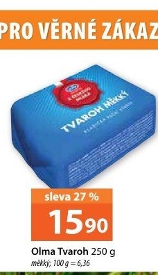 Tvaroh měkký Olma