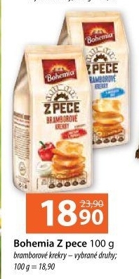 Krekry Z pece Bohemia Chips