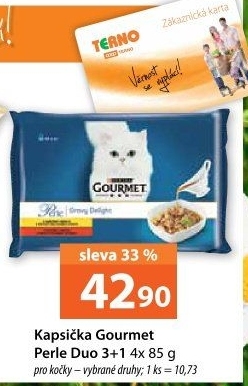 Kapsičky pro kočky Perle Gourmet Purina