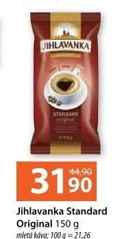 Mletá káva Standard Jihlavanka