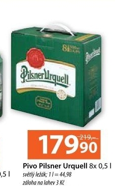 Pivo Pilsner Urquell